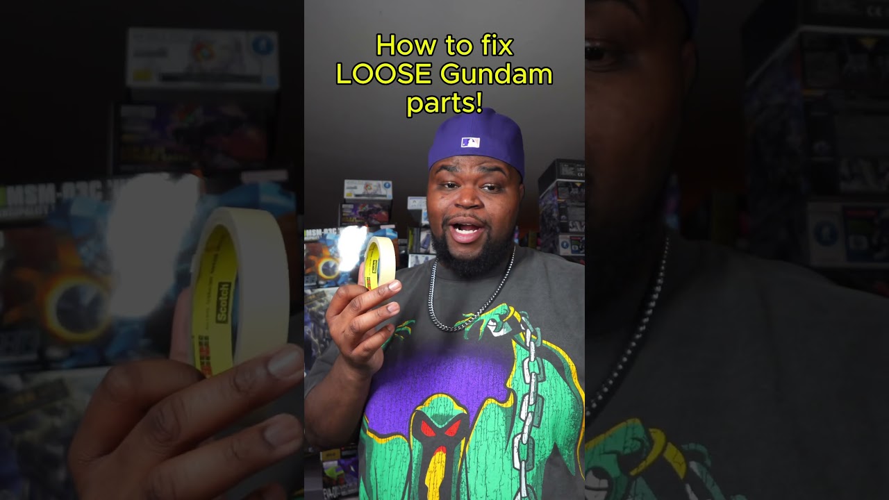 Fixing some loose gundam parts! It happens to the best of us 🤔 