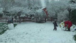 Test Video 1. Snowman time lapse 1024