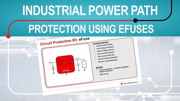 Industrial power path protection: eFuses in 24-V and 48-V supply rail systems