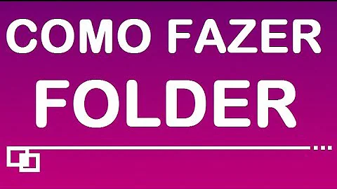 Como estruturar um folder?