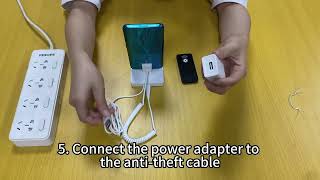 PA-01 Smartphone Anti-Theft Alarm Display Stand – Installation Tutorial