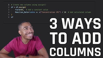 3 Easy Methods to Add Columns to Your Pandas DataFrame