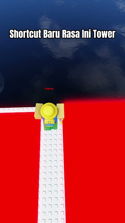 New Shortcut Rasa Ini Tower #roblox #shorts