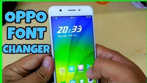 How to Change Font in Oppo F11 , Vivo , Realme , Huawei!