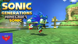 Sonic Generations- Minecraft Sonic mod