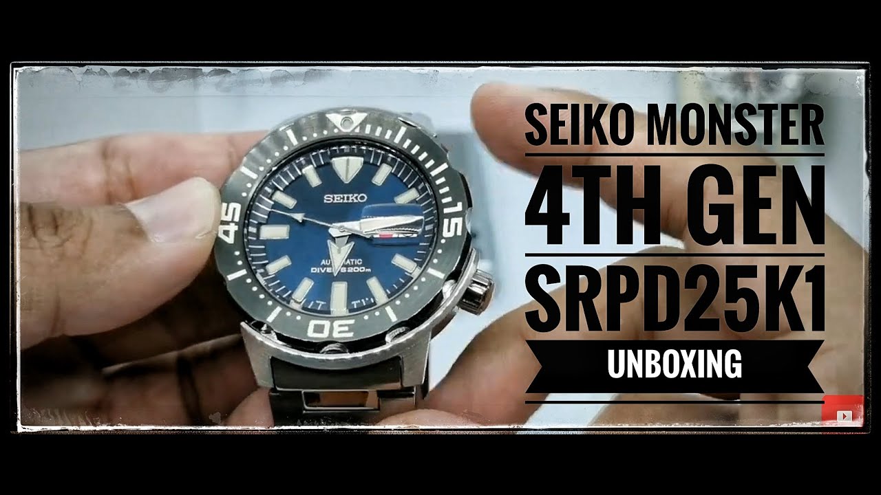 WATCH before you BUY: Seiko Prospex Monster 4th Gen SRPD25K1 Review  #seikomonster - YouTube