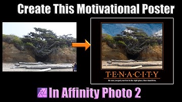 Create Your Own Motivational Poster in Affinity Photo 2