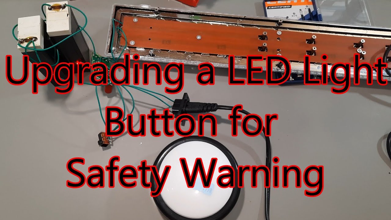 Simple LED Button Light Modification - YouTube