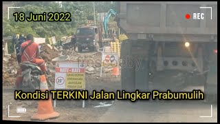 WADUHH, KONDISI Jalur Lingkar Prabumulih, 18 Juni 2022