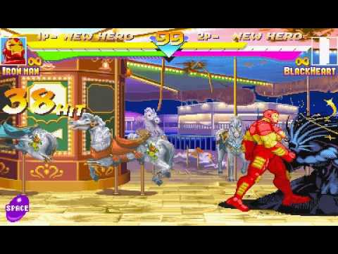 [GGPO] MSH Most common combos: Iron Man