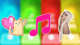 Ava Max - Kings & Queens (cover by Bongo Cat)  - Tiles Hop screenshot 1