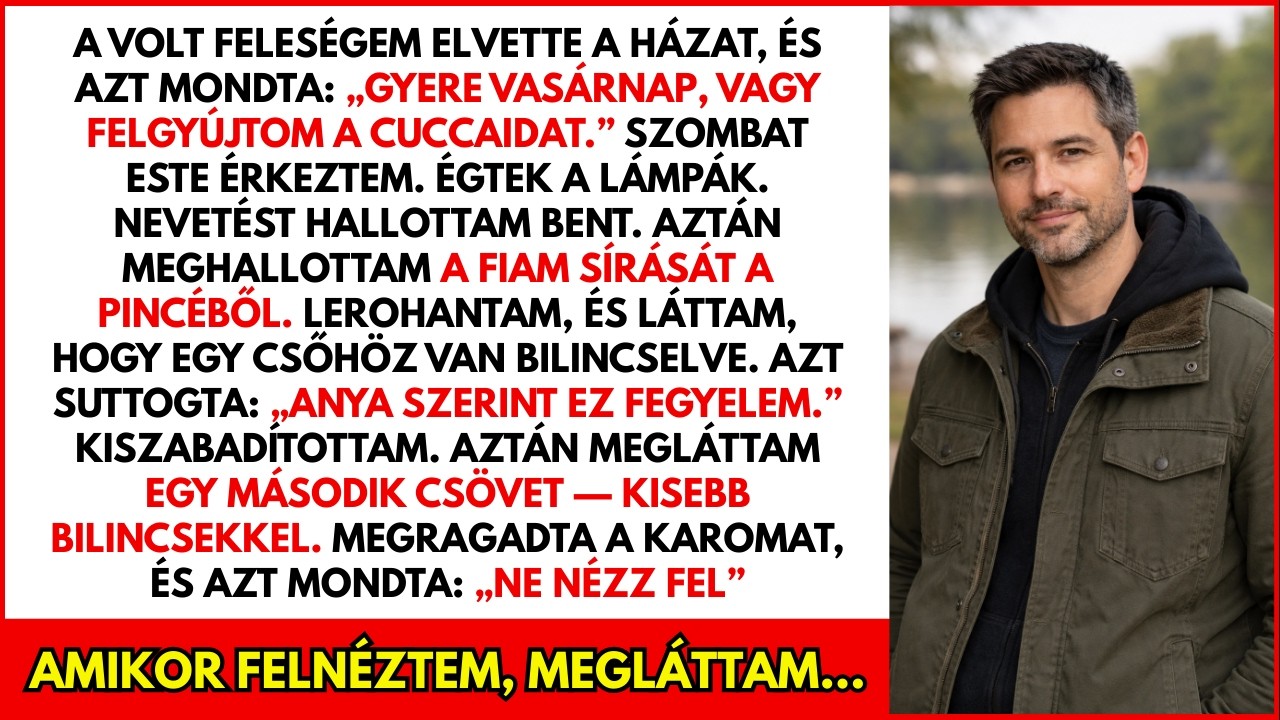 A volt feleségem: gyere vasárnap, különben elégetem a dolgaidat. Szombat este mentem