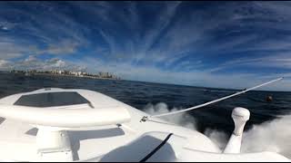 Bertram 50 Approach to Lake Worth Inlet