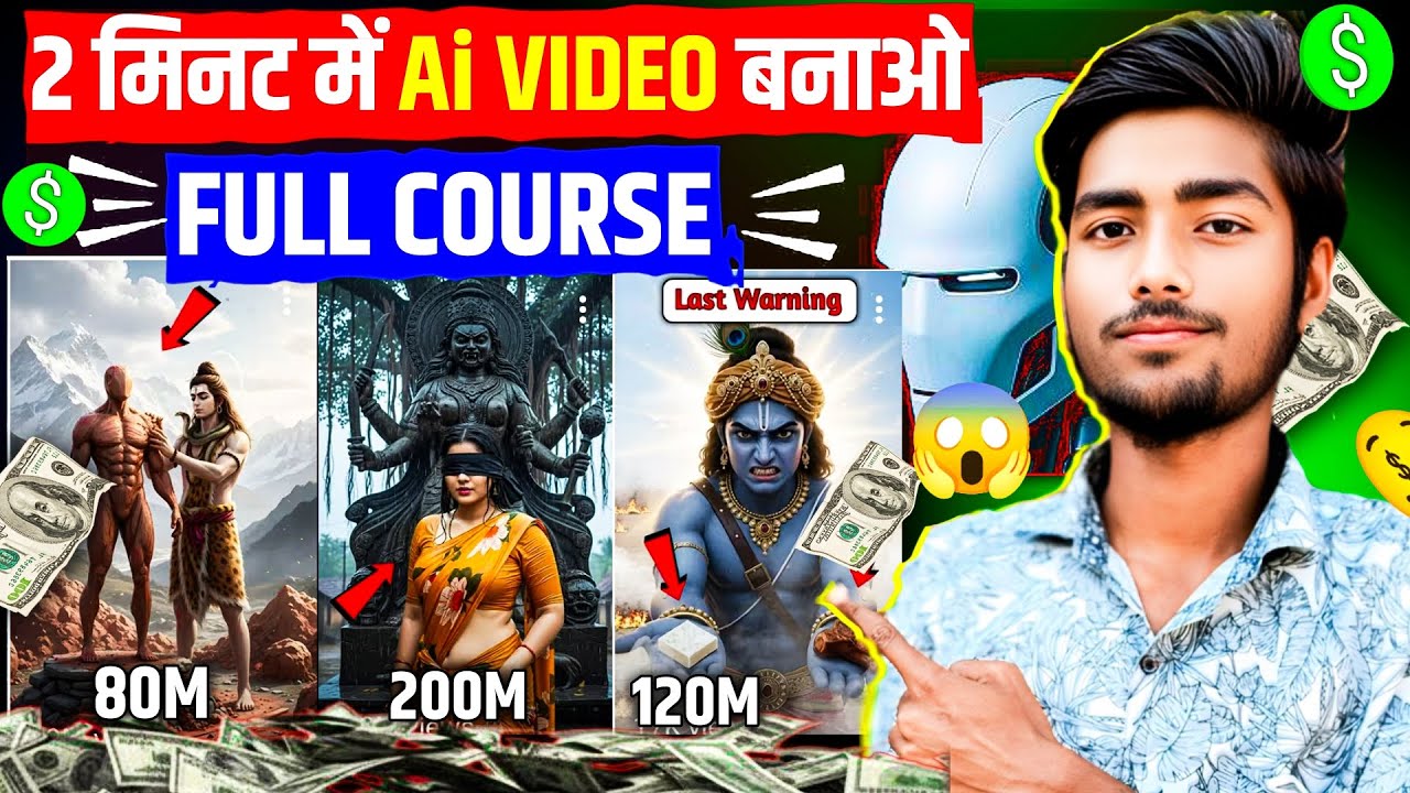 How To Make Viral Ai Shorts In 2025 (Full Course) ai video kaise banaye ...