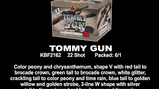 Tommy Gun - KBF2162 - 500 gram cake