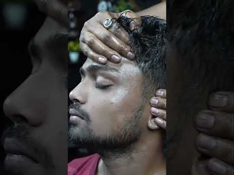 Master Bapan Doing Scratching Deep Sleepy Head Massage ASMR #shorts