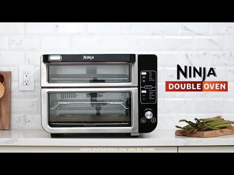Ninja - 12-in-1 Smart Double Oven, FlexDoor, Smart Thermometer, Smart  Finish