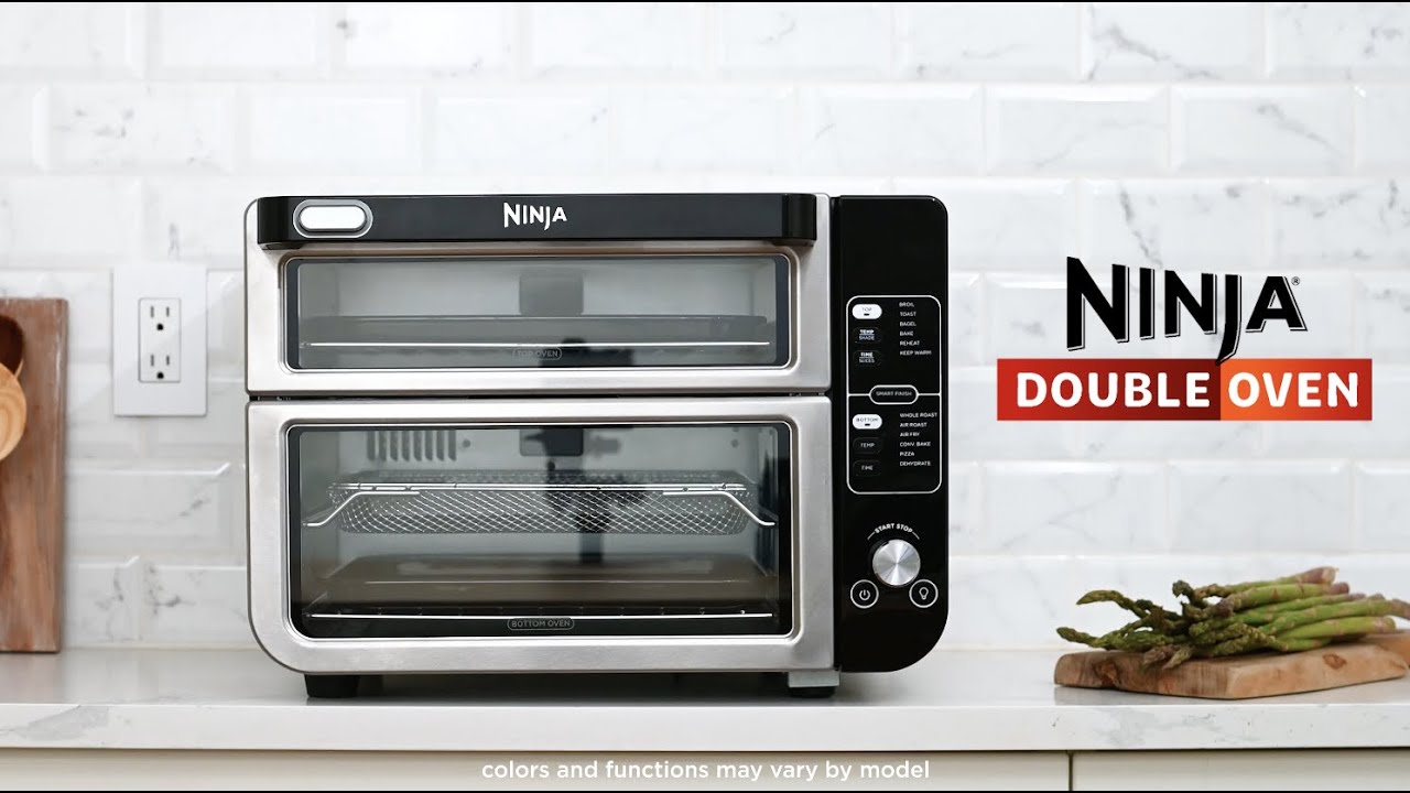 New Ninja 12-in-1 Double Oven with FlexDoor DCT401