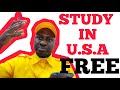 LOOKING TO STUDY FOR FREE IN USA ON SCHOLARSHIP AND FUNDING.