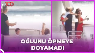 Özcan Deniz oğlu ve sevgilisiyle Bodrum'da düşman çatlattı Resimi