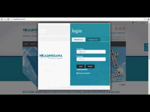 HEALTHSANA-Medical-Second-Opinion-Login