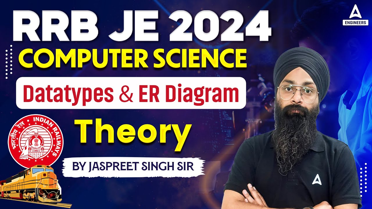 RRB JE 2024 | Data Types & ER Diagram | RRB JE Computer Science Classes ...