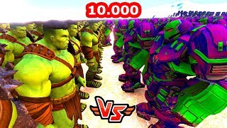 10.000 HULK VS 100 HULKBUSTER 😱 - Süper Kahramanlar screenshot 4
