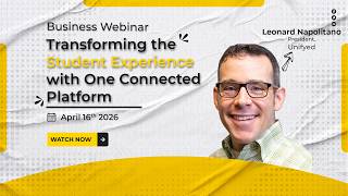 Transforming the Student Experience with One Connected Platform
