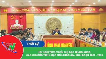 Hội nghị trực tuyến chỉ đạo Trung ương các chương trình mục tiêu quốc gia, giai đoạn 2021 – 2025