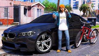 ОПЕРСКАЯ ЕЗДА В GTA 5 - ДИМКА УГНАЛ МОЮ BMW M5 F10! ШАШКИ И СУЕТА ПО ГОРОДУ НА БМВ М5! 🌊ВОТЕР