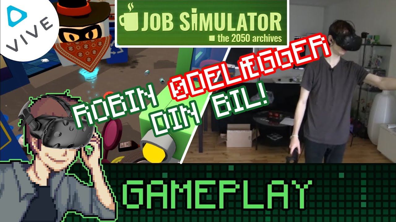 ROBIN ØDELÆGGER DIN BIL! - Job Simulator #3