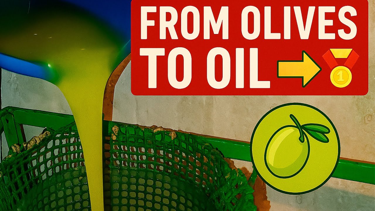 How to Make Olive Oil at Home | 100% Natural Process