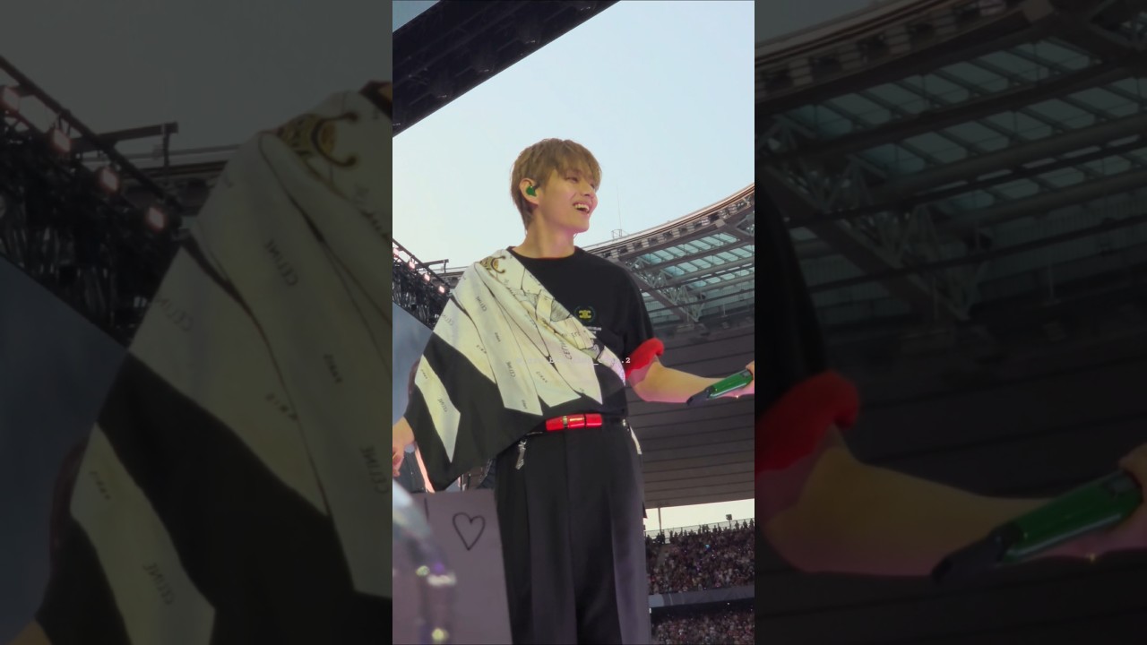 260717 テテ🐻 'Boy in luv' BTS WORLD TOUR ARIRANG in PARIS #V