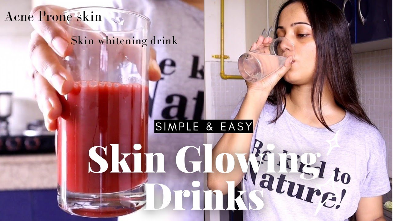 MY EVERYDAY SKIN GLOWING DRINKS 🥗| How to get the clear skin naturally | Gulguli singh