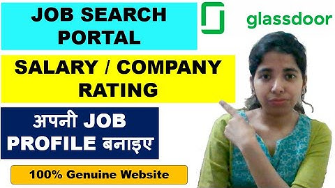 Apply Online Jobs Glassdoor | Search Any Job On Job Search Portal | Salary, Company Review & Rating