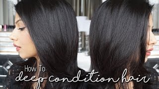 How To Deep Condition Hair At Home Fast & Easy