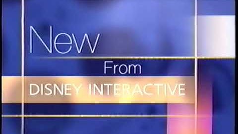 New from Disney Interactive bumper (but with an announcer)