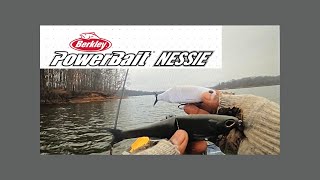 Working With The Berkley Nessie 7 Glide Bait