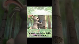 A kind  bunny 🐇 #education #story #storyforkidsbedtime #youtube #learning #youtubevideo #shorts #fyp