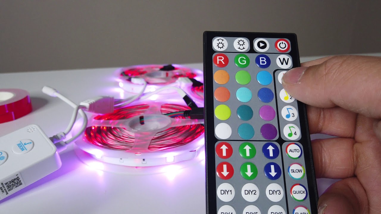 Countertop RGB LED Light Fully Customizable with Music Integration - DDBOX  Review - YouTube