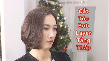 Cắt tóc ngắn, Bob layer tầng thấp | Quang Saker