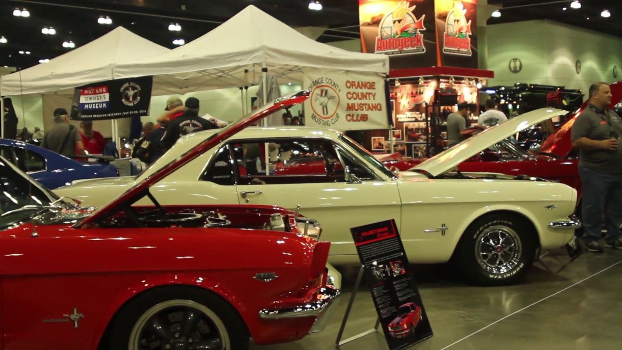 San Gabriel Valley Mustang Club at LA Classic Auto Show 2017 YouTube