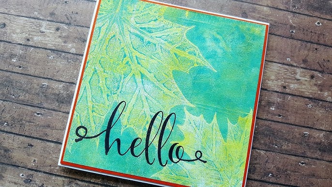 Gelli Plate Printing – From Victory Road