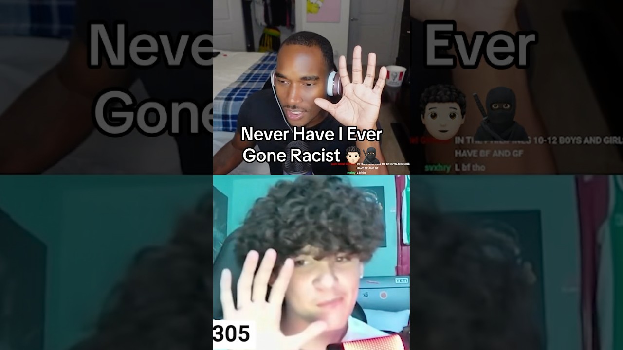 Never Have I Ever Gone Racist 🧑🏻‍🦱🥷🏿😂😭😭