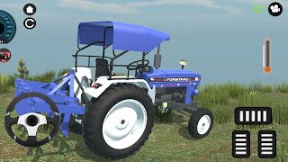 Farmtrac 60 4x4 Tractor Driving - Indian Tractor Simulator Game  - Android Gameplay screenshot 4