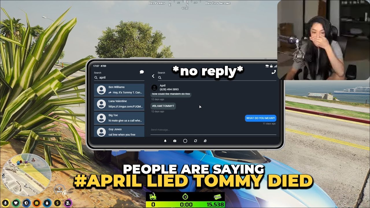 Рэй Монд узнаёт, что Эйприл возложила вину на Томми Ти