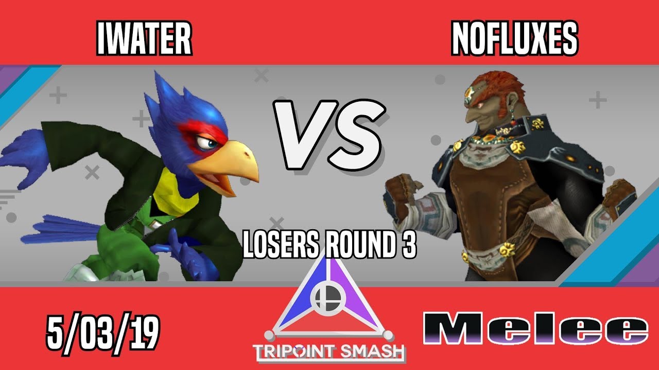 Tripoint Smash 59 - Losers Round 3 - iWater (Falco) Vs. NoFluxes (Ganondorf) - YouTube