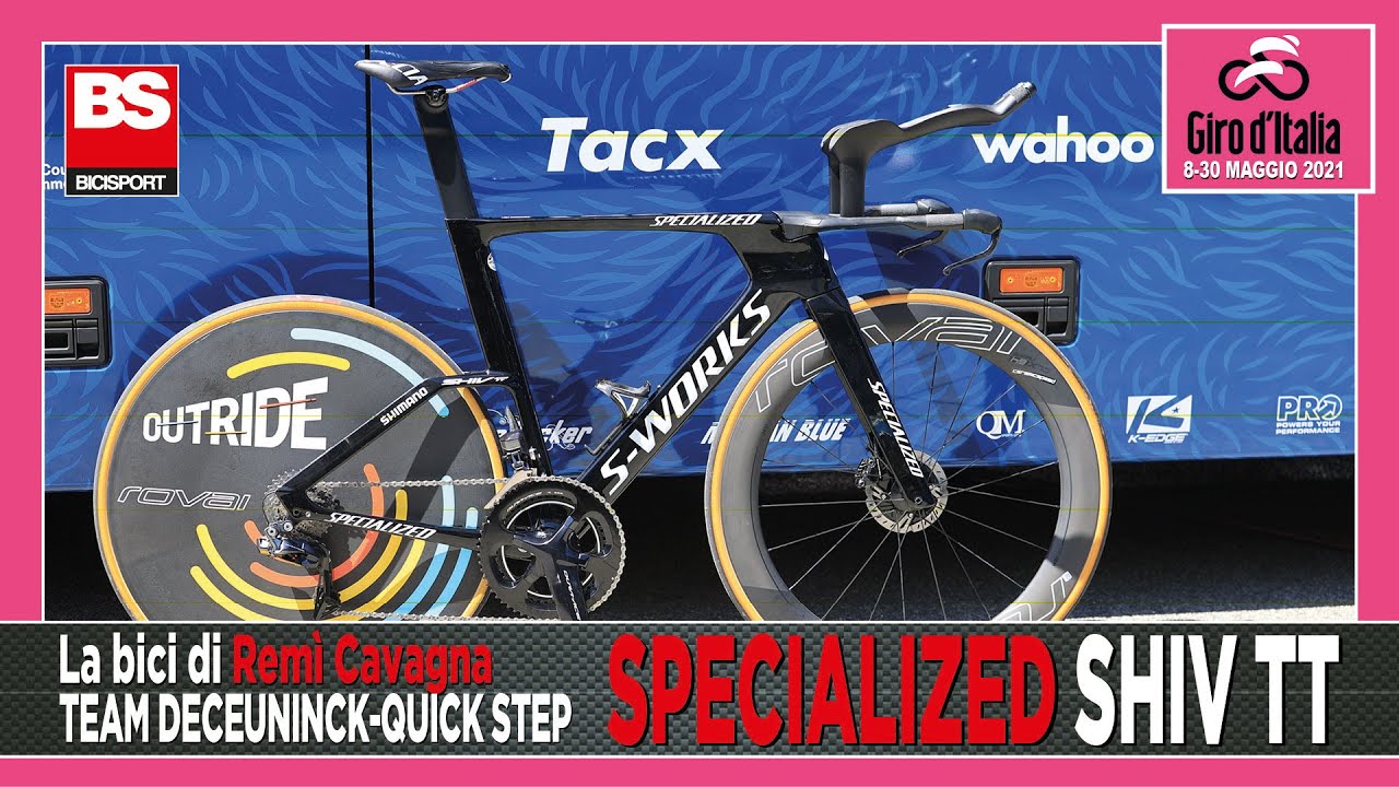 GIRO D'ITALIA / Alla scoperta tecnica della Specialized Shiv TT di Remì  Cavagna - YouTube