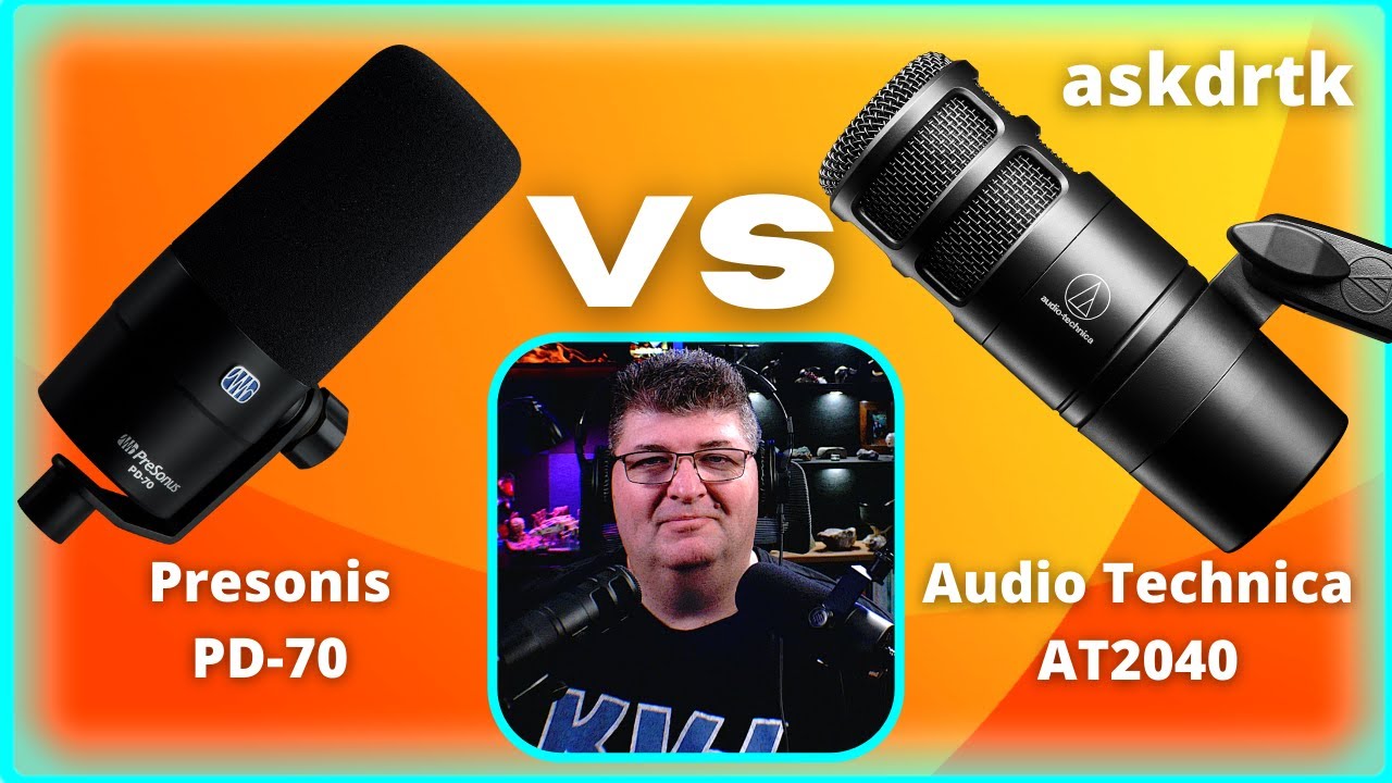 Audio Technica AT2040 vs Presonus PD-70 - Which One is Best for