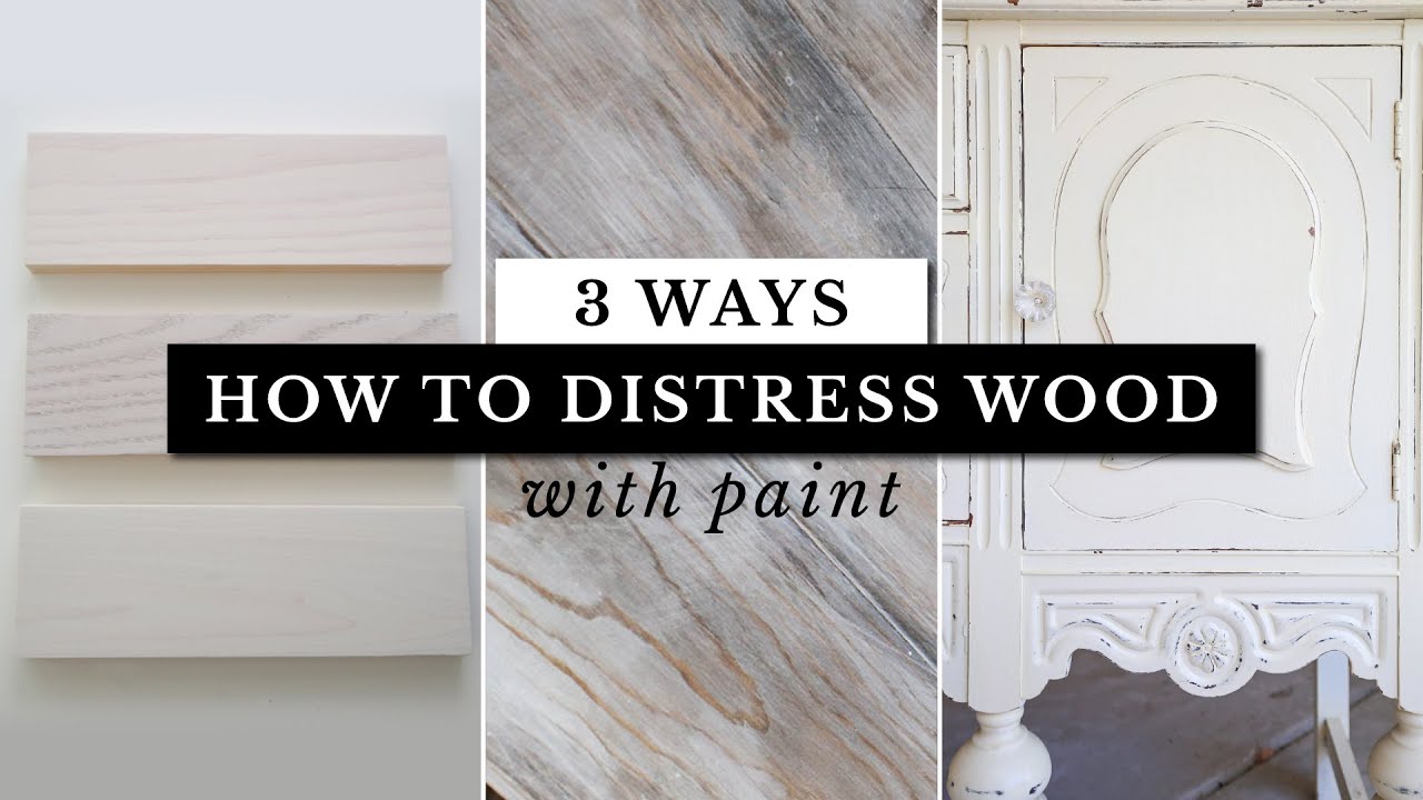 How to Distress Furniture • Refresh Living